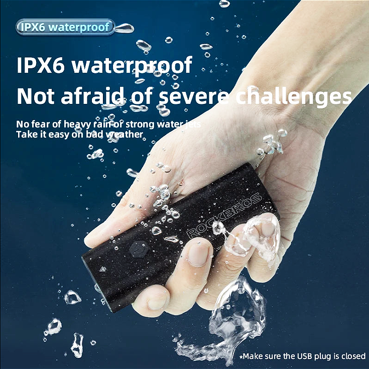 ROCKBROS Fahrradlicht LED Scheinwerfer - Ultraleicht & Wasserdicht