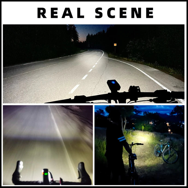 ROCKBROS Fahrradlicht LED Scheinwerfer - Ultraleicht & Wasserdicht